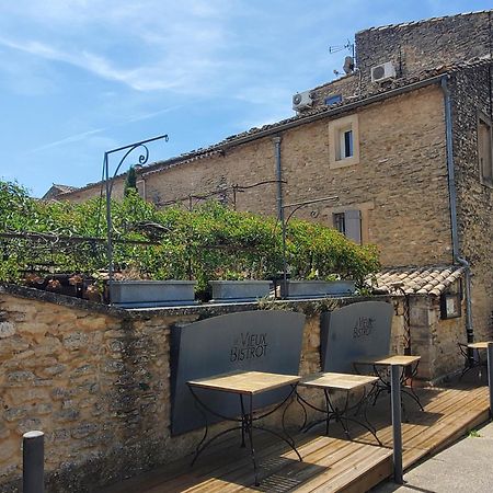 Chambres Du Vieux Bistrot Cabrières-dʼAvignon Exterior foto