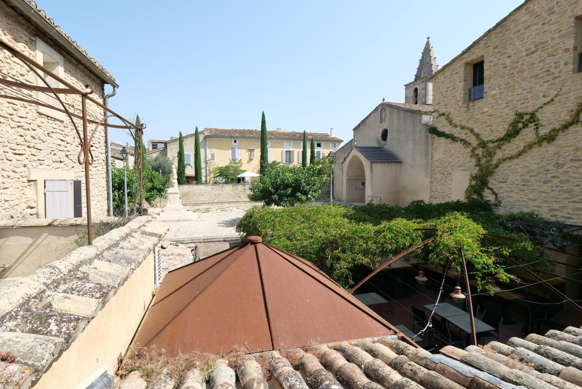 Chambres Du Vieux Bistrot Cabrières-dʼAvignon Exterior foto